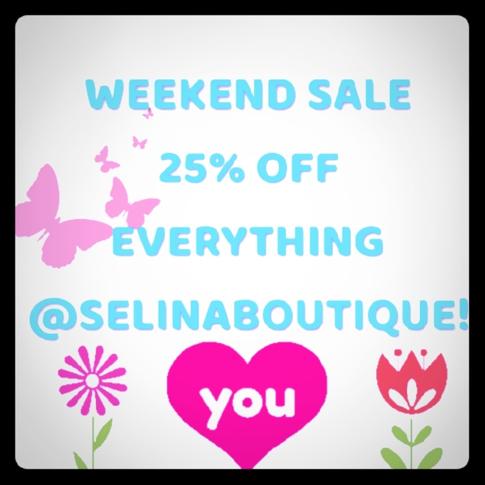 25% OFF Entire Boutique!